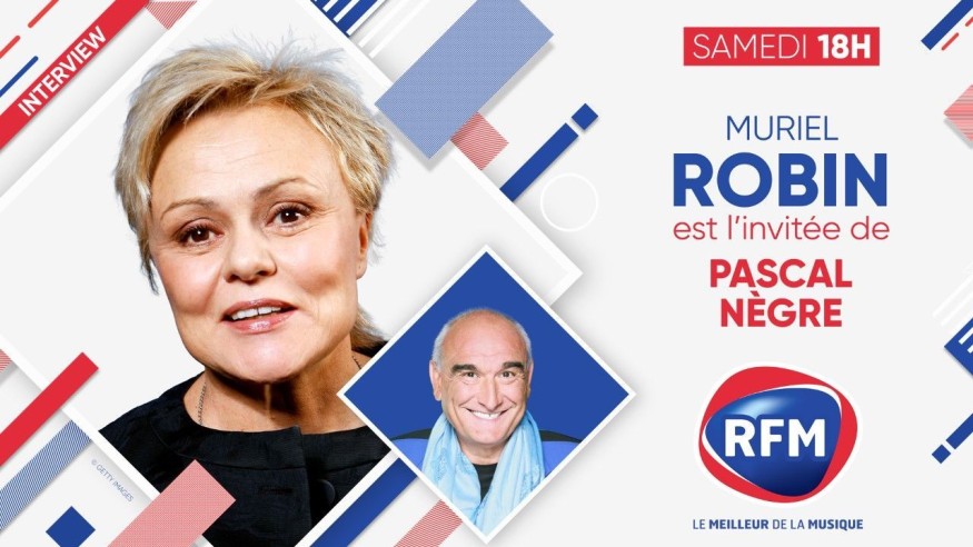 Samedi 19 décembre: Muriel Robin est l'invitée de Pascal Nègre