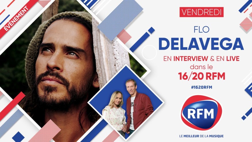 Vendredi 2 octobre : Flo Delavaga est l'invité du 16/20 RFM