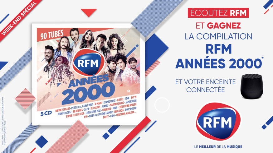 Weekend spécial: gagnez votre compilation «RFM Années 2000»
