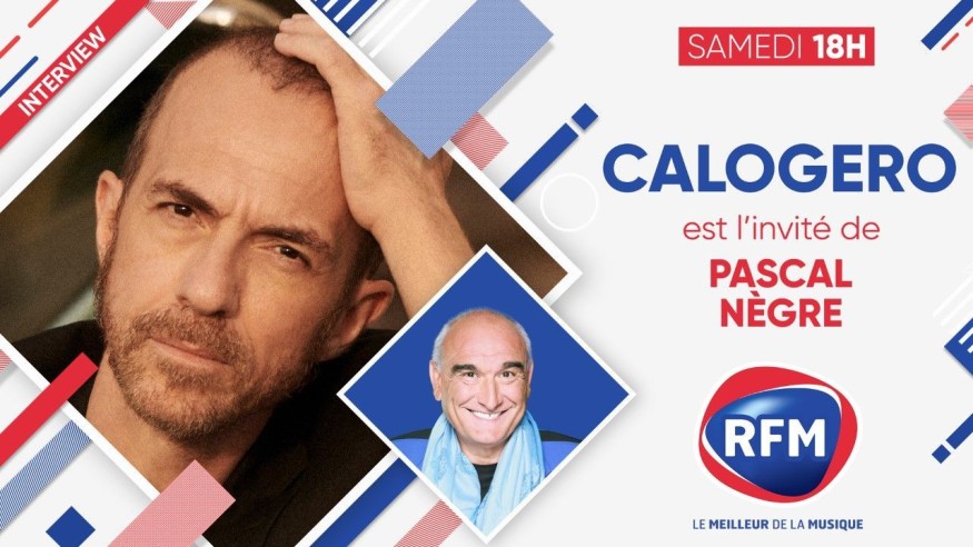Samedi 5 décembre: Calogero est l'invité de Pascal Nègre