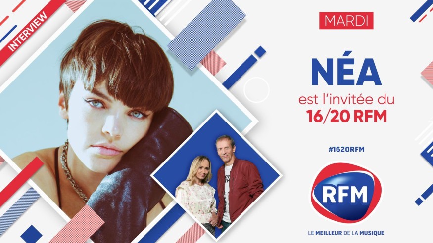 Mardi 3 novembre: NEA est l'invitée du 16/20 RFM !