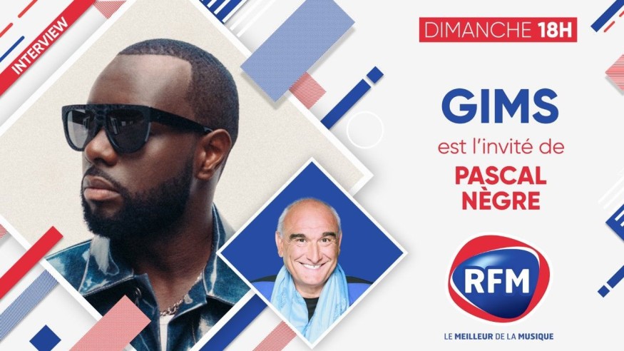 Dimanche 6 décembre: Gims est l'invité de Pascal Nègre
