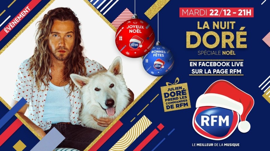 Mardi 22 décembre, à 21h : retrouvez La Nuit Doré spéciale Noël
