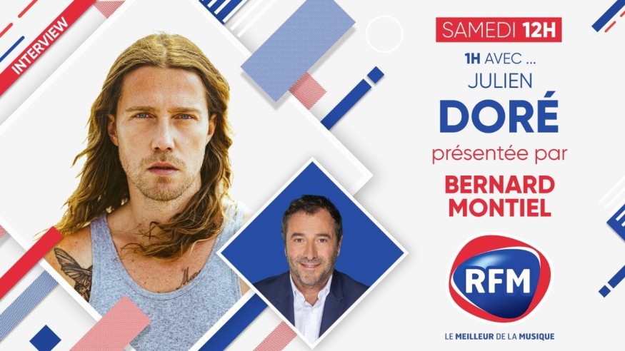 Samedi 12 décembre: Julien Doré est l'invité de Bernard Montiel
