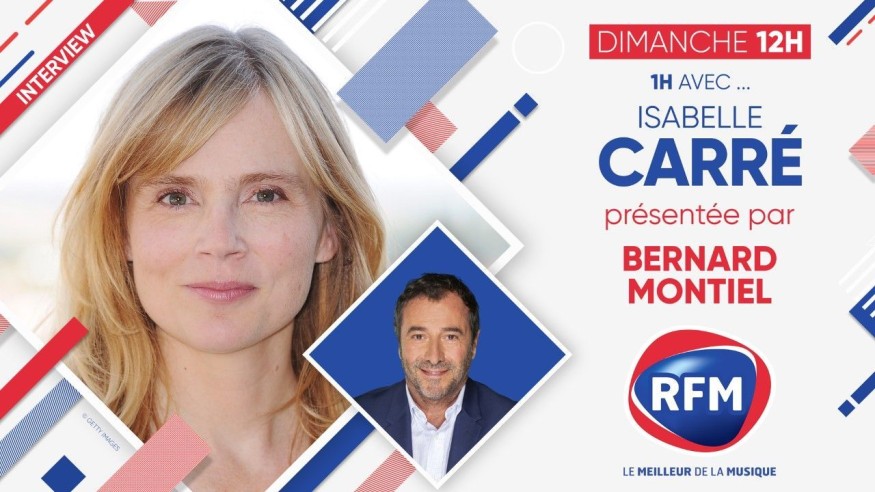 Dimanche 6 décembre: Isabelle Carré est l'invitée de Bernard Montiel