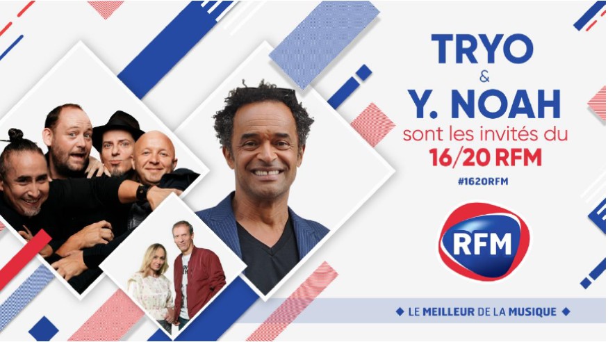 Mercredi 7 octobre, le 16/20 reçoit Tryo et Yannick Noah