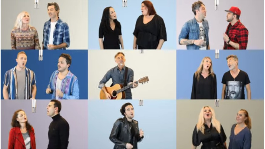 Clip « Nos Vallées » :  les artistes se mobilisent pour les sinistrés de la tempête Alex.