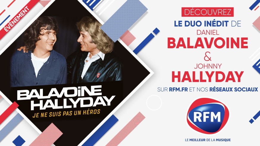 Découvrez le duo inédit de Daniel Balavoine et Johnny Hallyday !