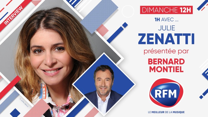 Dimanche 31 janvier : Découvrez Julie Zenatti au micro de Bernard Montiel sur RFM !