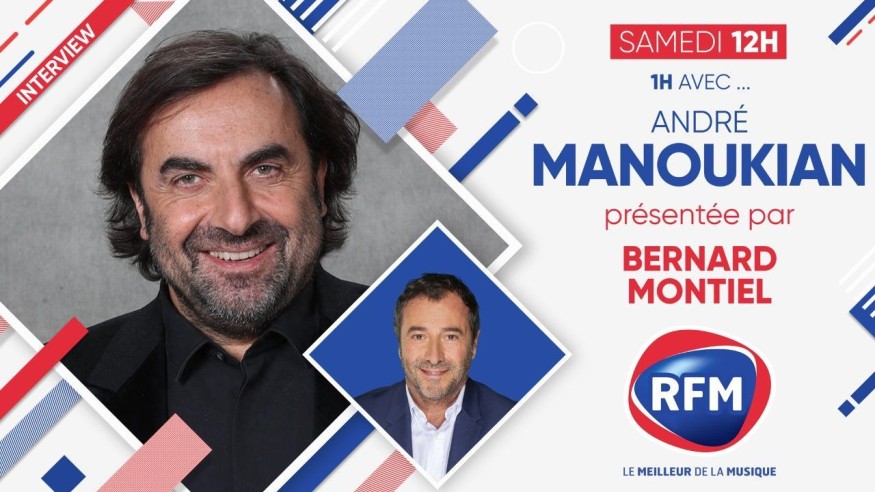 Samedi 9 janvier: André Manoukian est l'invité de Bernard Montiel