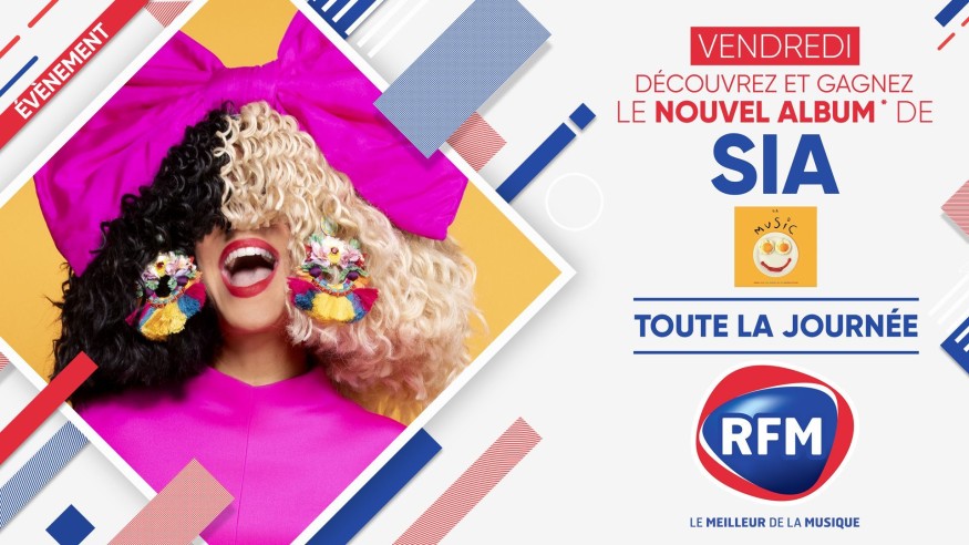 Vendredi 12 février: découvrez et gagnez le nouvel album de Sia !