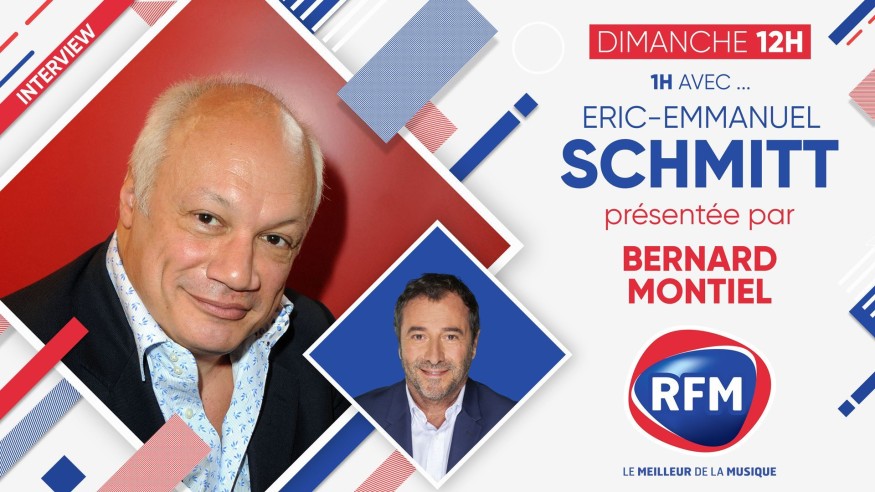 Dimanche 21 mars : Éric-Emmanuel Schmitt sera l'invité de Bernard Montiel !
