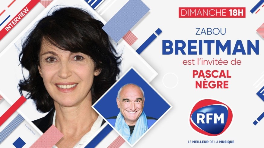 Dimanche 21 mars: Zabou Breitman est l'invitée de Pascal Nègre