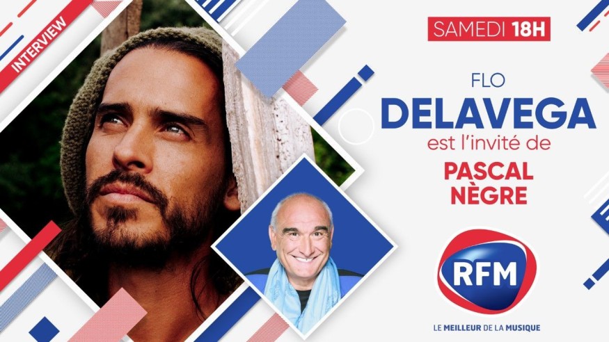 Samedi 13 mars: Flo Delavega est l'invité de Pascal Nègre
