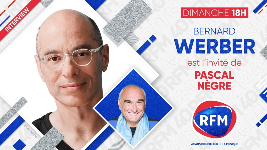 Dimanche 2 mai : Bernard Werber est l'invité de Pascal Nègre