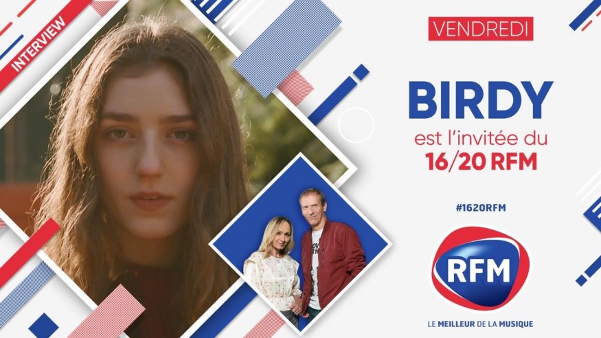 Vendredi 30 avril: Birdy est l'invitée du 16/20 !