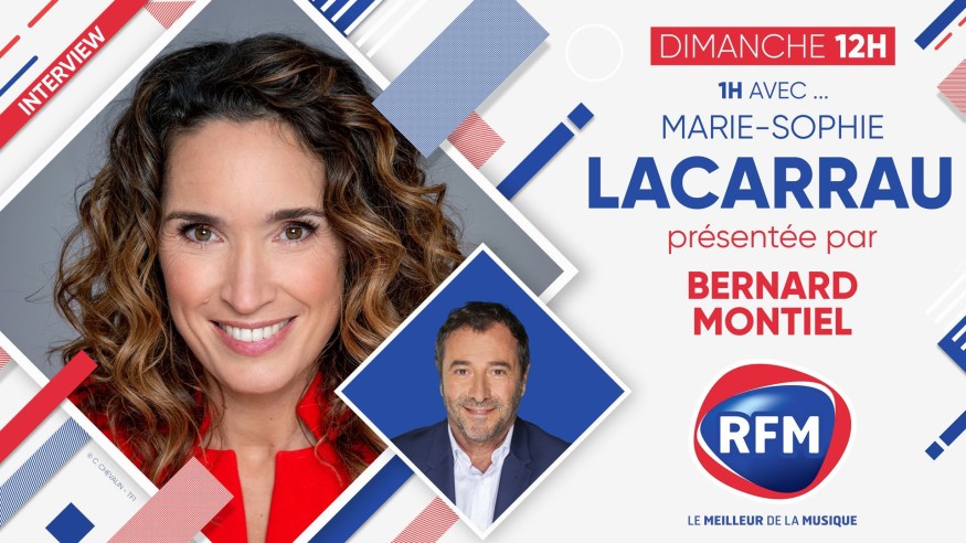 Dimanche 18 avril : Marie-Sophie Lacarrau sera au micro de Bernard Montiel !