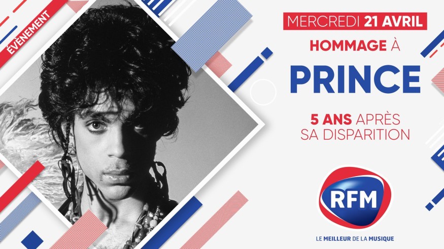 Mercredi 21 avril : RFM rend hommage à Prince !