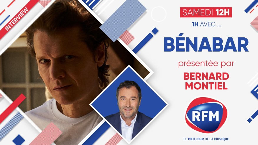 Samedi 17 avril : Bénabar sera au micro de Bernard Montiel !