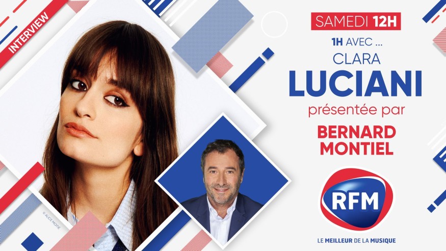 Samedi 24 avril: Clara Luciani est l'invitée de Bernard Montiel