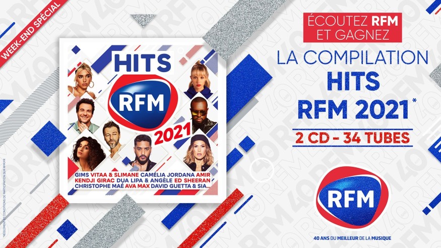 Week-end spécial HIT RFM : Tentez de gagner votre compile « HITS RFM 2021 » !