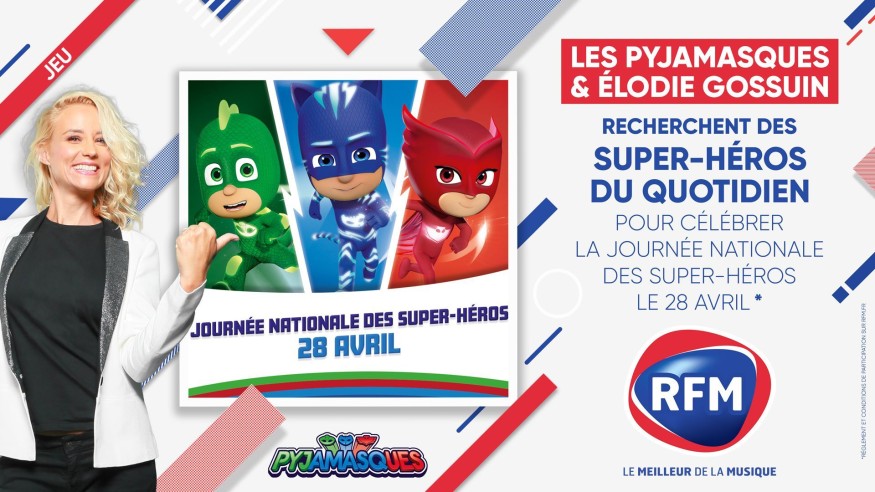 Tentez de gagner de super cadeaux « Pyjamasques » à l'occasion de la journée nationale des super-héros !