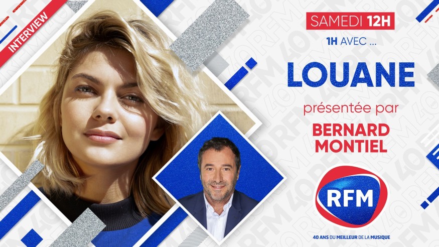 Samedi 15 mai : Louane sera l'invitée de Bernard Montiel !