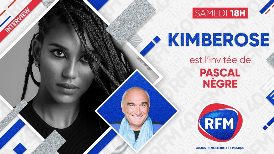 Samedi 29 mai : Kimberose est l'invitée de Pascal Nègre
