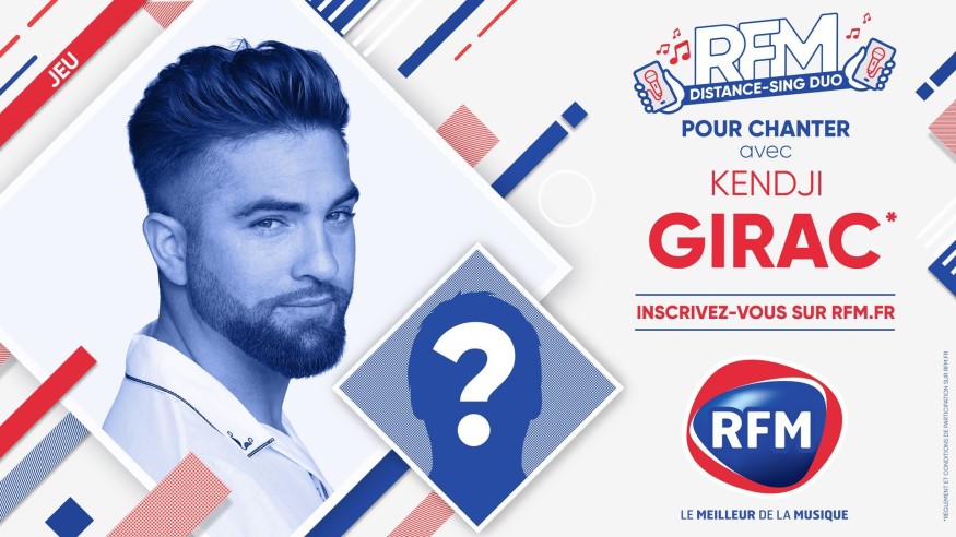 RFM Distance Sing Duo : chantez avec Kendji Girac !