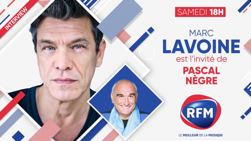 Samedi 10 avril: Marc Lavoine est l'invité de Pascal Nègre