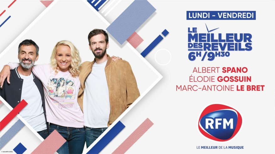 Le Meilleur des Réveils sur RFM avec Elodie Gossuin et Albert Spano !