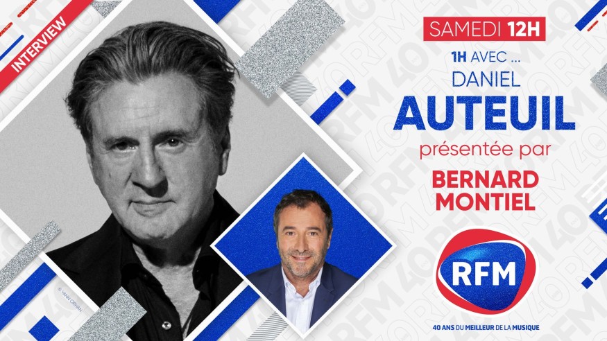 Samedi 3 juillet : Bernard Montiel reçoit Daniel Auteuil !