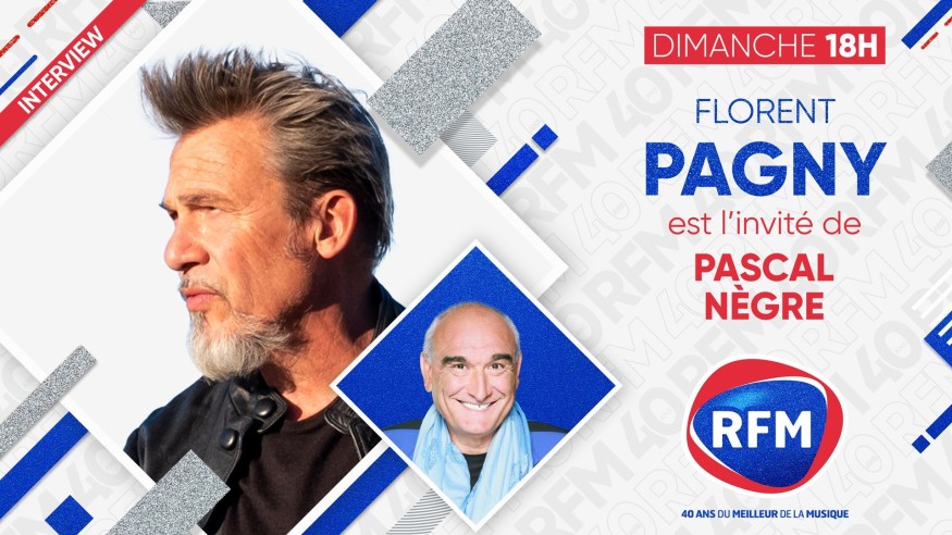 Dimanche 20 juin : Florent Pagny est l'invité de Pascal Nègre