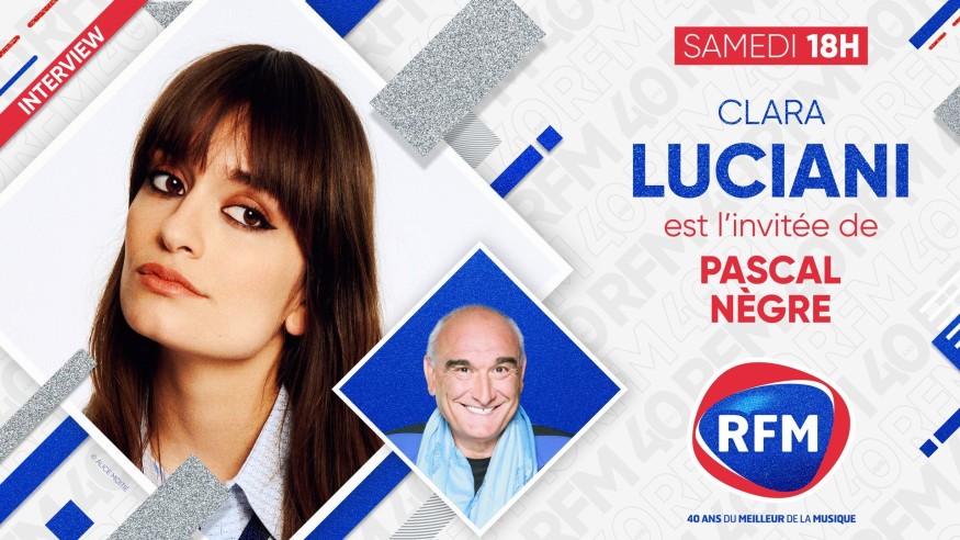 Samedi 19 juin : Clara Luciani est l'invitée de Pascal Nègre
