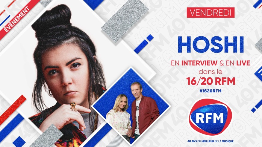 Vendredi 18 juin : Hoshi est l'invitée du 16/20 !