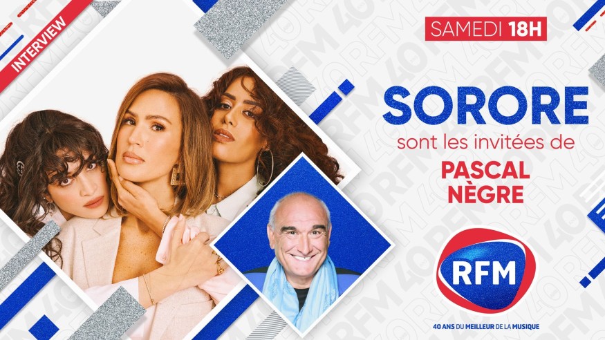 Samedi 12 juin: Sorore sont les invitées de Pascal Nègre