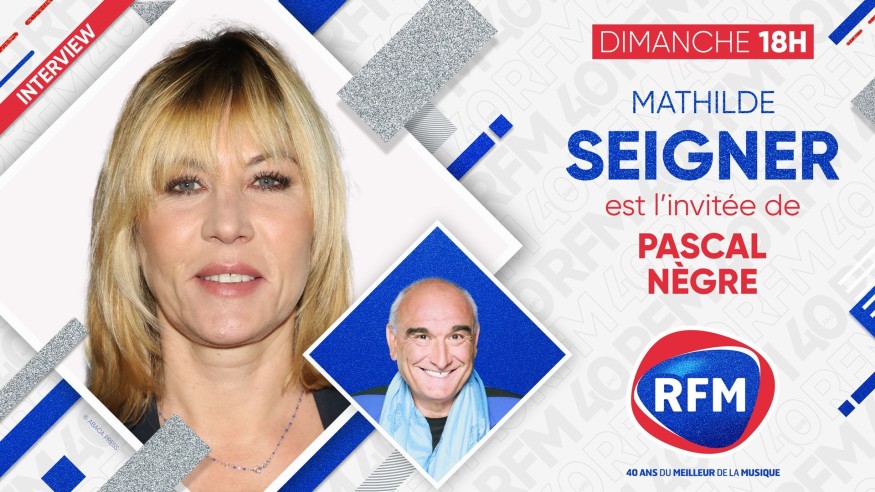 Dimanche 13 juin: Mathilde Seigner est l'invitée de Pascal Nègre