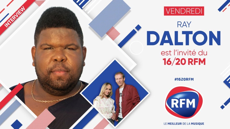 Vendredi 16 avril : Ray Dalton sera l'invité du 16/20h !