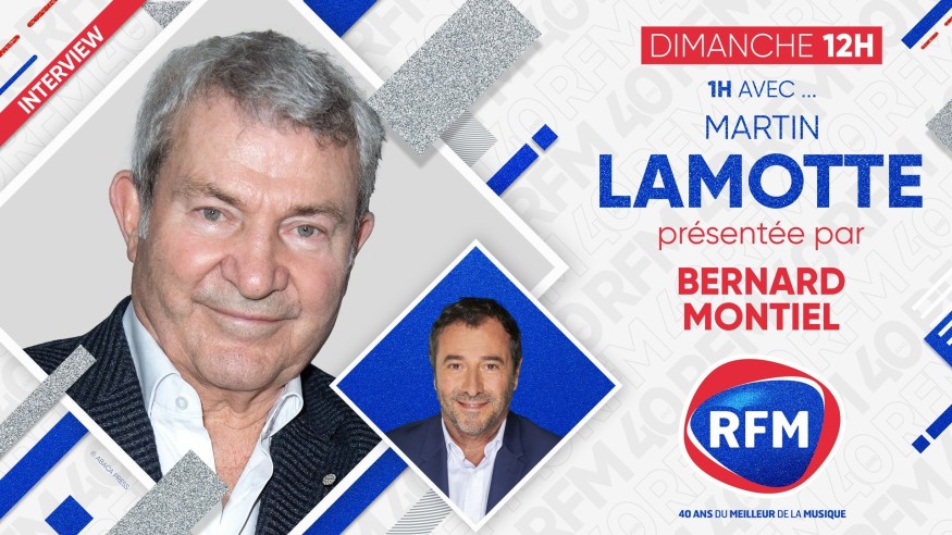 Dimanche 6 juin : Martin Lamotte est l'invité de Bernard Montiel !