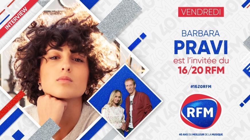 Vendredi 21  mai : Barbara Pravi sera l'invitée du 16/20h !
