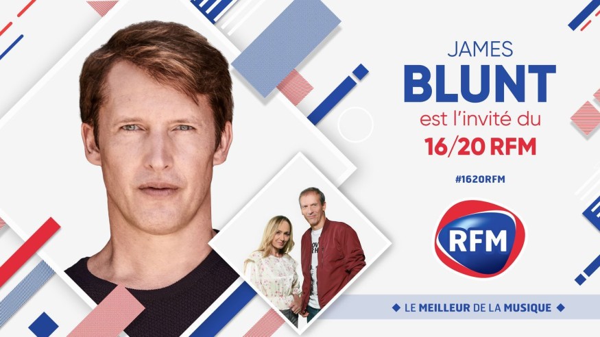 Découvrez l'interview de James Blunt dans le 16/20 !