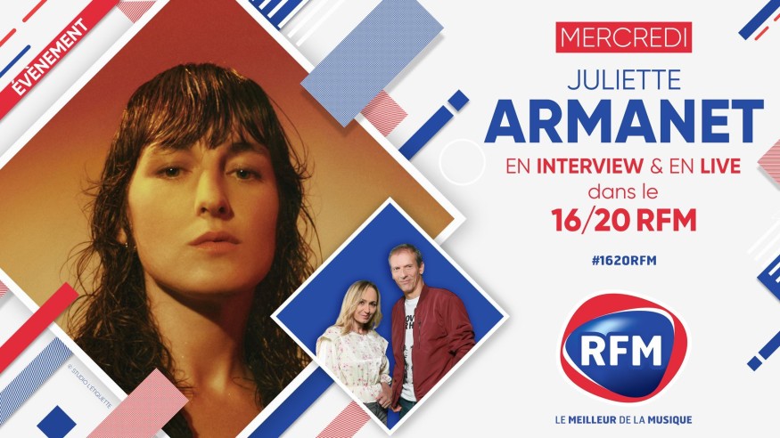 Mercredi 29 septembre: Juliette Armanet est l'invitée du 16/20 RFM !