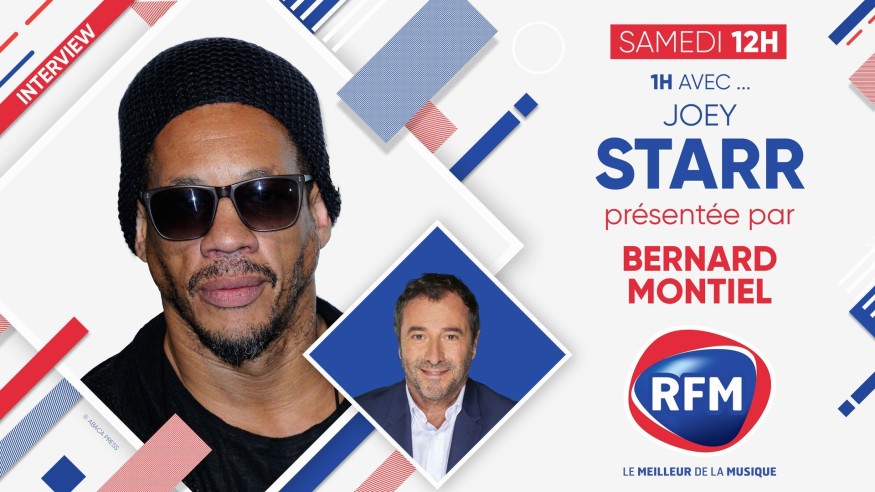 Samedi 25 septembre : Joey Starr est l'invité de Bernard Montiel !