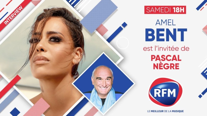 Samedi 9 octobre: Amel Bent est l'invitée de Pascal Nègre