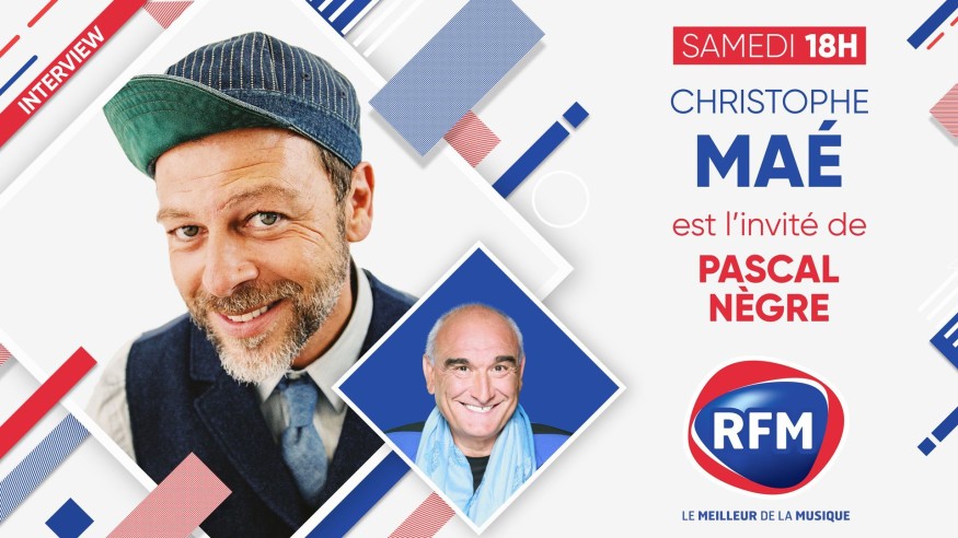 Samedi 4 septembre: Christophe Maé est l'invité de Pascal Nègre