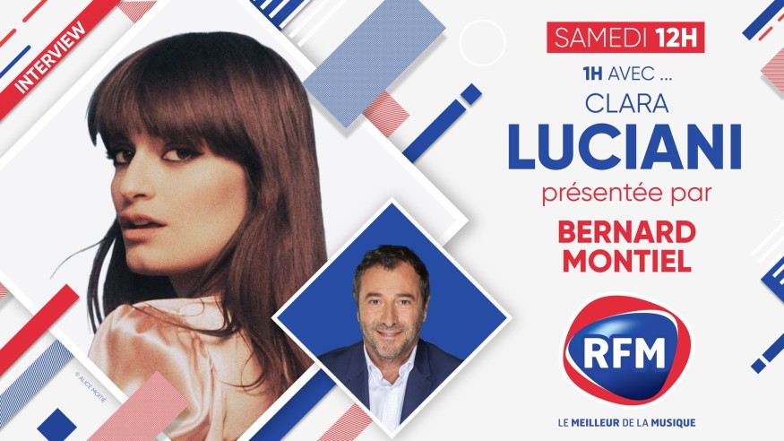 Samedi 4 septembre: Clara Luiani est l'invitée de Bernard Montiel