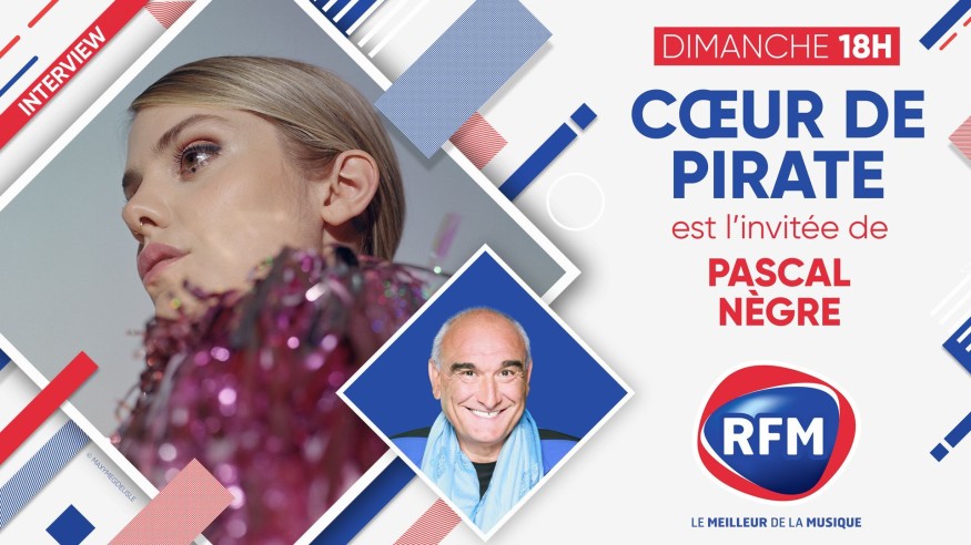 Dimanche 10 octobre: Coeur de Pirate est l'invitée de Pascal Nègre !