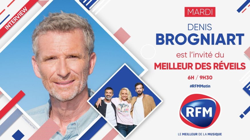 Mardi 24 août : Denis Brogniart est l'invité du Meilleur des Réveils !