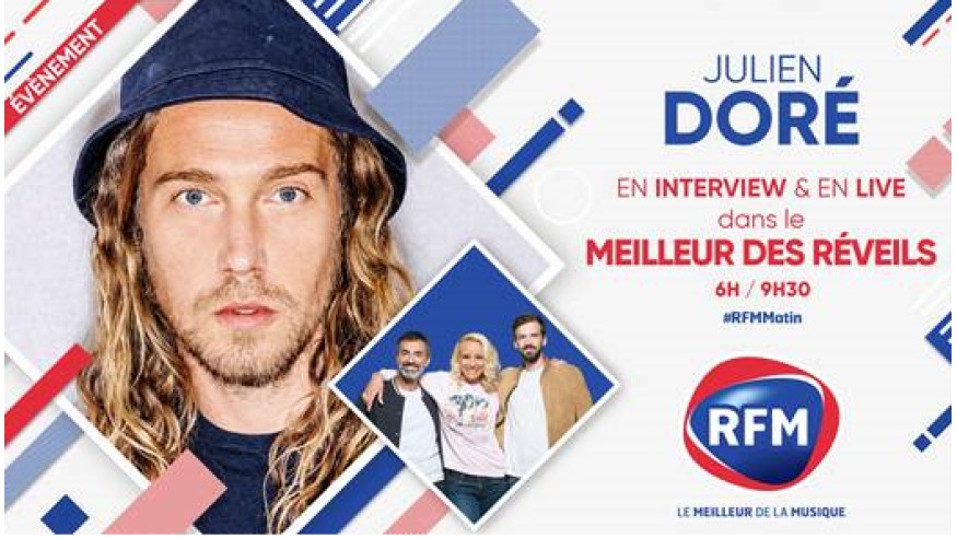 Jeudi 18 novembre : Julien Doré est l'invité du Meilleur des Réveils !