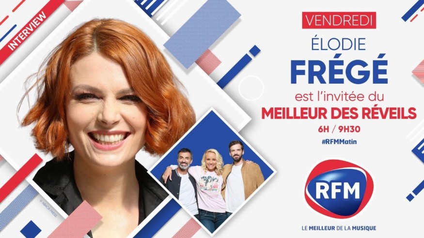 Vendredi 5 novembre: Elodie Frégé est l'invitée du Meilleur des Réveils !